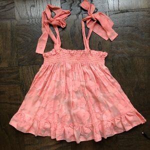 Ulla JOHNSON Floral jacquard tank